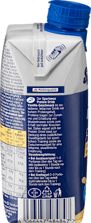 Proteïnedrank, vanillesmaak, klaar om te drinken, 330 ml