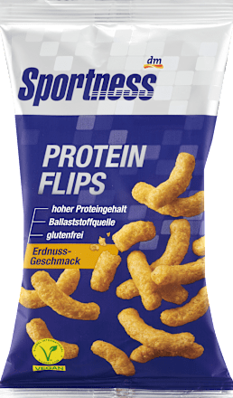 Protein Flips, Erdnuss Geschmack, 50 g