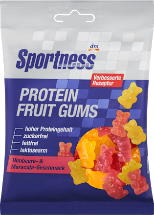 Protein Fruit Gums, 90 g Sportness