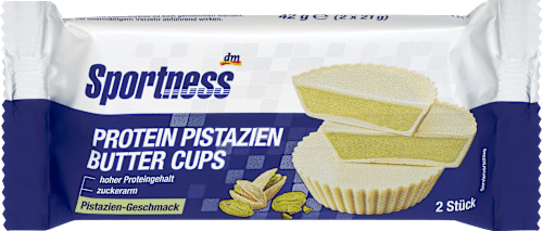 Proteïne Pistache Boter Cups, 42 g