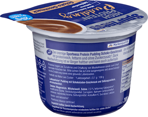 Protein Pudding, Schoko Geschmack, 200 g
