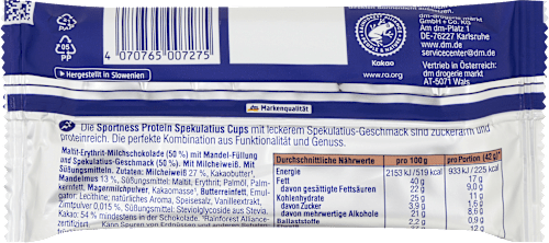 Protein Spekulatius Butter Cups, 42 g