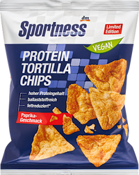 Protein Tortilla Chips, Paprika Geschmack, 50 g