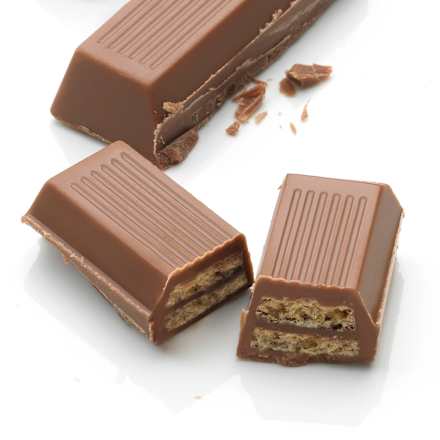 Proteïnewafel, chocolade sticks, 21,5 g