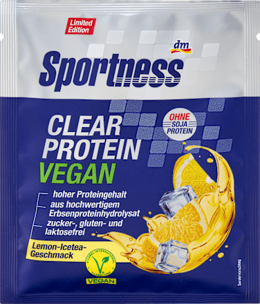 Proteinpulver, Clear Lemon Icetea, vegan