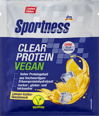 Proteinpulver, Clear Lemon Icetea, vegan