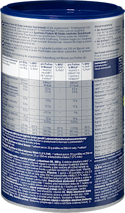Eiwitpoeder, Protein Shake 90, neutrale smaak, 300 g