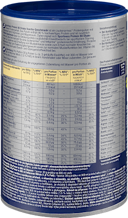 Proteinpulver, Protein Shake 90, Vanille Geschmack, 350 g