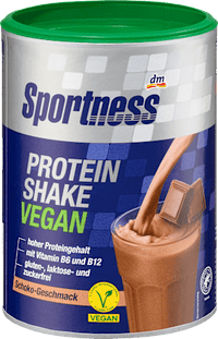 Proteinpulver, Protein Shake Vegan Schoko Geschmack, 300 g