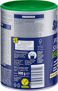 Eiwitpoeder, veganistische eiwitshake, vanillesmaak, 300 g