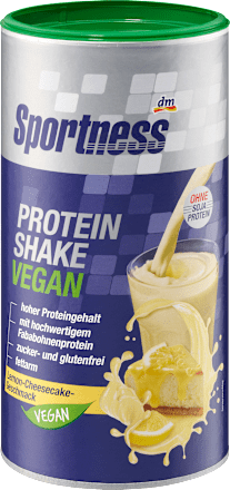 Proteinpulver, Proteinshake vegan, Lemon Cheesecake Geschmack, 280 g