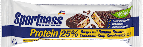 Proteinriegel 25%, Banana Bread Geschmack, 45 g