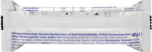 Proteinriegel 25%, Peanutbutter, vegan, 40 g