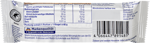 Proteinriegel 25%, Peanutbutter, vegan, 40 g