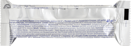 Proteïnereep 30%, smaak Kokosnoot Amandel Crisp, 40 g