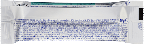 Proteinriegel 30%, Coconut Almond Crisp Geschmack, 40 g
