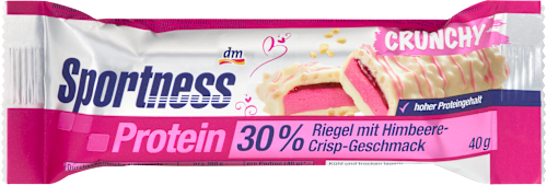 Proteinriegel 30%, Himbeere Crisp Geschmack, 40 g