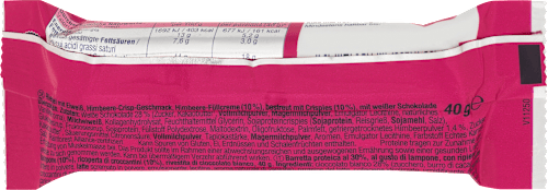 Proteïnereep 30%, frambozencrispsmaak, 40 g