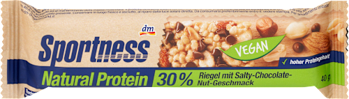 Proteinriegel 30% Natural Protein, Salty Chocolate Nut Geschmack, 40 g