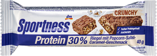 Proteinriegel 30%, Popcorn-Salted-Caramel-Geschmack, 40 g
