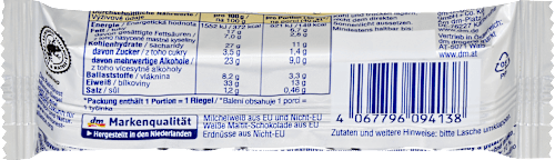 Proteinriegel 33%, Peanut Caramel Geschmack, White Edition, 40 g