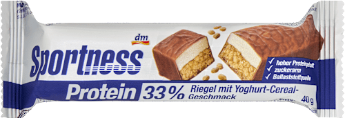 Proteinriegel 33%, Yoghurt-Cereal-Geschmack, 40 g
