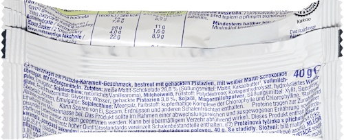 Proteinriegel 34%, Pistachio Caramel Geschmack, 40 g