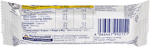 Proteinriegel 36%,  Lemon-Cheesecake-Geschmack, 40 g