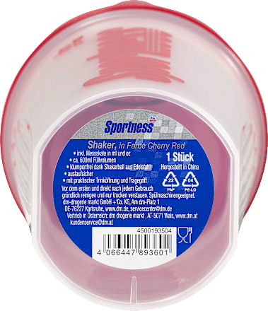 Shaker Cherry Red, 1 St