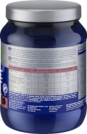 Whey Proteinpulver, Schoko Geschmack, 450 g