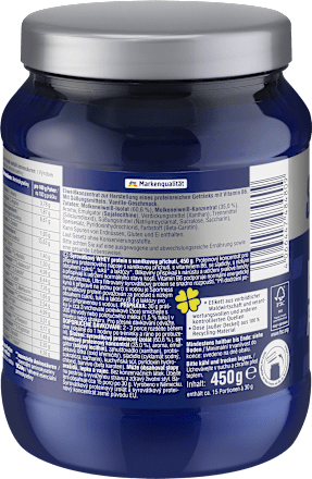 Whey Proteinpulver Vanille Geschmack, 450 g