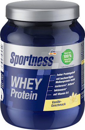 Whey Proteinpulver Vanille Geschmack, 450 g