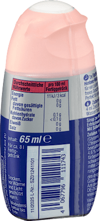 Zero Sirup Himbeere-Minze Geschmack, 65 ml Sportness