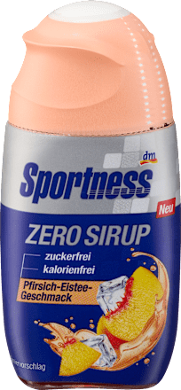 Zero Sirup Pfirsich Eistee Geschmack, 65 ml