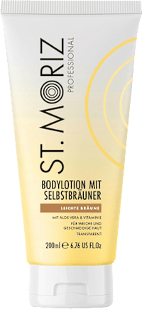 Bodylotion mit Selbstbräuner, leichte Bräune, 200 ml