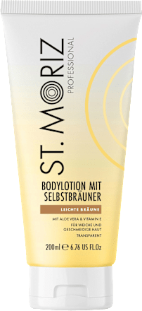 Zelfbruinende douchescrub &amp; zelfbruinende bodylotion 2-delig, 1 stuk