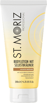 Zelfbruinende douchescrub &amp; zelfbruinende bodylotion 2-delig, 1 stuk