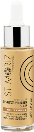 Selbstbräuner Serum Gesicht Prime & Glow, leichte Bräune, 25 ml St. Moriz