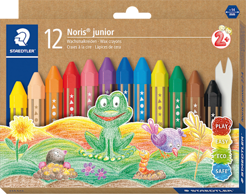 Wachsmalkreide Noris junior, 12 St