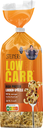 Nudeln, LOWer Carb High Protein Locken Spätzle, 250 g