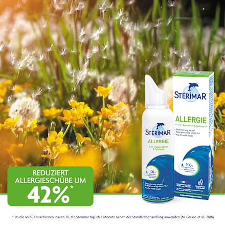 Nasenspray & Spülung 2in1 Allergie, 50 ml STÉRIMAR