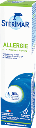 Nasenspray & Spülung 2in1 Allergie, 50 ml STÉRIMAR