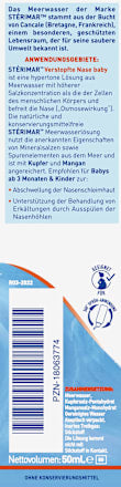 Nasenspray & Spülung 2in1, verstopfte Nase Baby, 50 ml