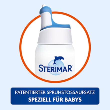 Nasenspray & Spülung 2in1, verstopfte Nase Baby, 50 ml