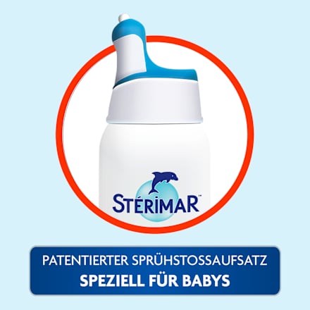 Neusspray & spoeling 2-in-1, verstopte neus baby, 50 ml