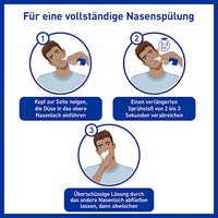 Nasenspray & Spülung 2in1, verstopfte Nase, 50 ml