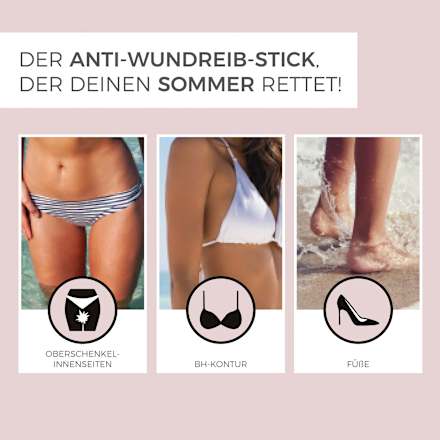 Anti-Wundreib Stick mit Mandel- & Kokosöl, 25 g