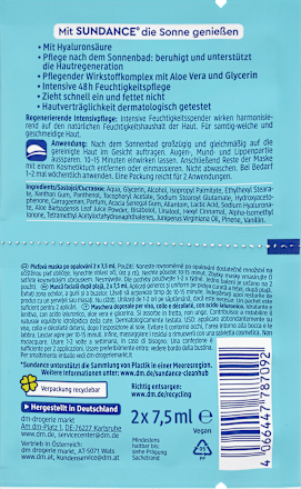 After Sun gezichtsmaskers (2 stuks), 15 ml