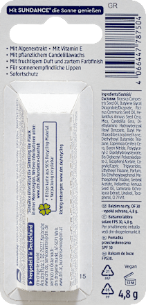 Getinte lippenbalsem, SPF 30, 4,8 g