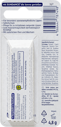 Gevoelige lippenbalsem SPF 50, 4,8 g